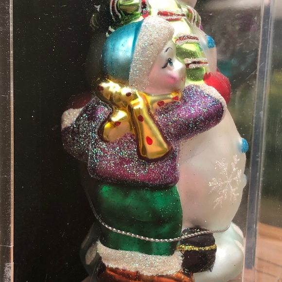 Snowman Christmas Hand painted 2004 Target - Picture 3 of 6